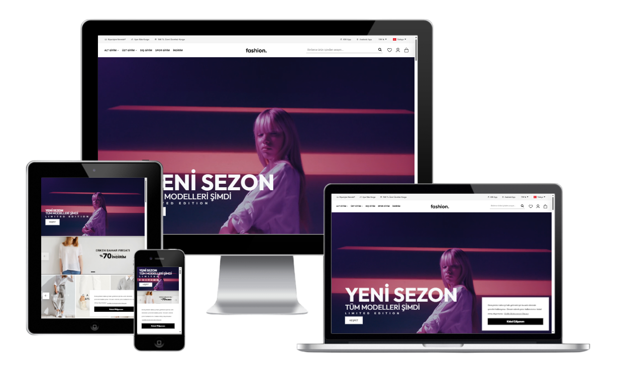 Giyim & Moda E-Ticaret Konsepti 10