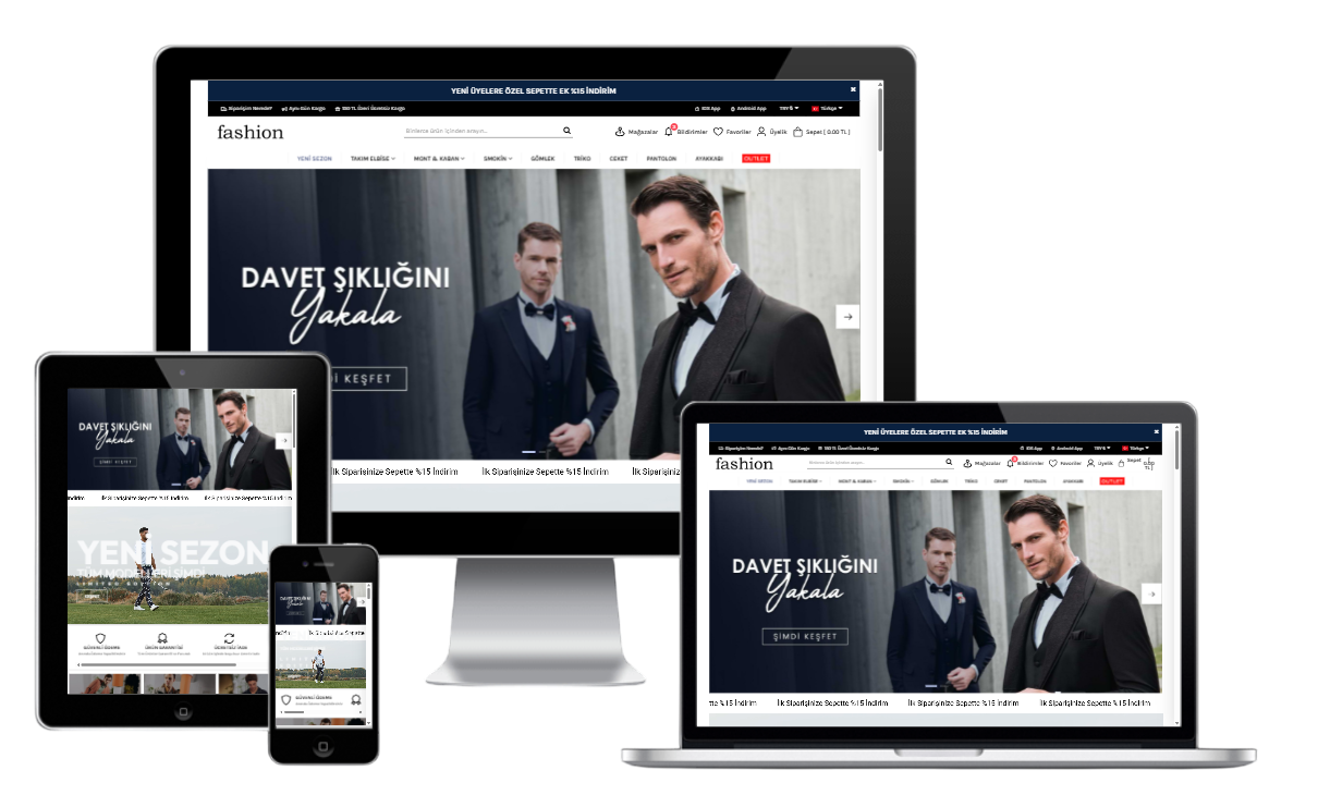 Giyim & Moda E-Ticaret Konsepti 12