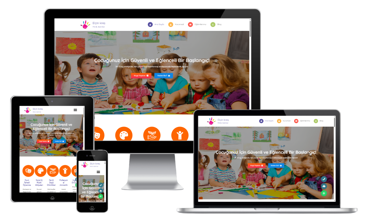 Kreş & Anaokulu Teması #1